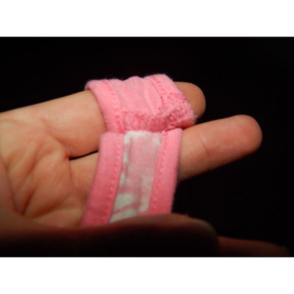 JUSTICE girls size 10 pink layered sports bra and tank top - Picture 4 of 8